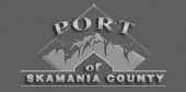 Port of Skamania County logo